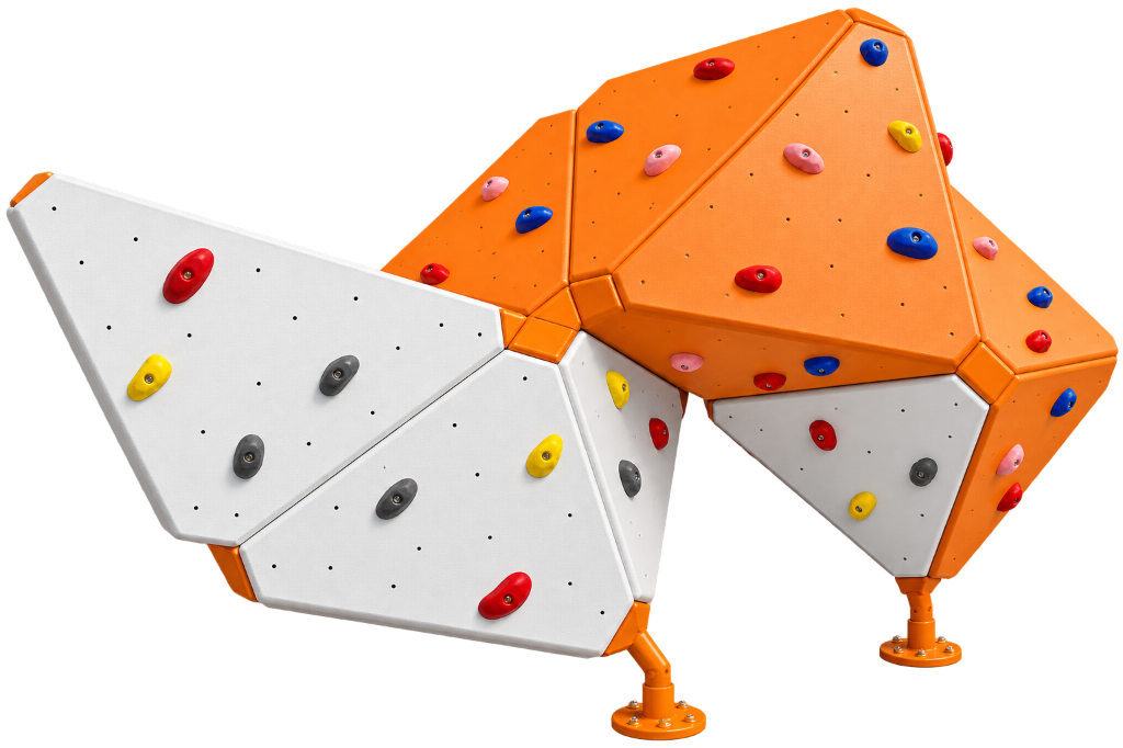 Small climbing playground structure